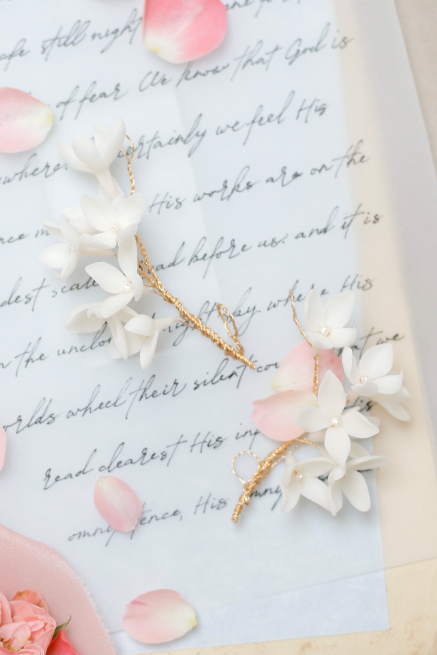Bridal hair piece for wedding