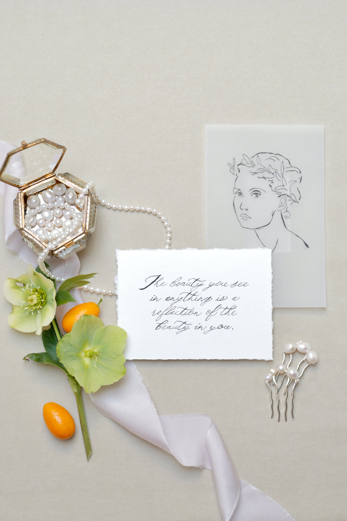 Wedding headwear by designer Julia Kul