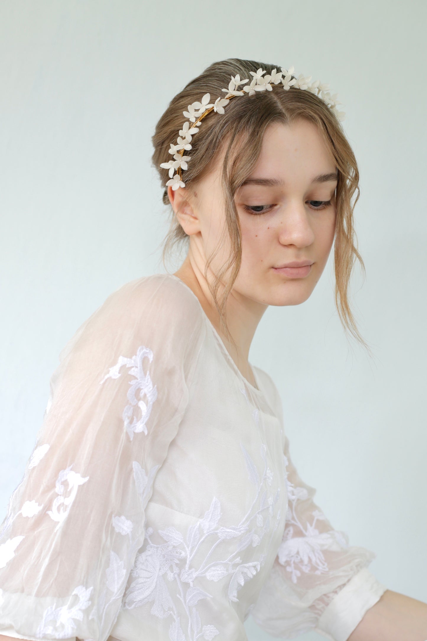 Designer headwear for brides store