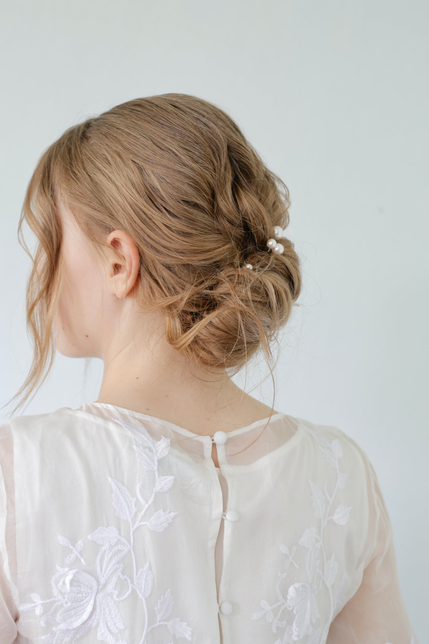 Bridal hair accessories with Swarovski pearls