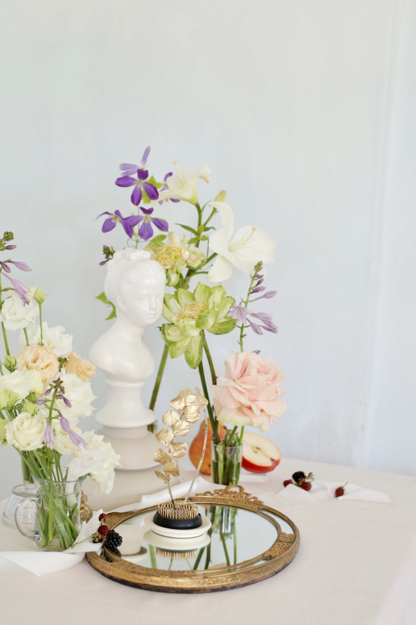 Hydrangea Petal Tiara